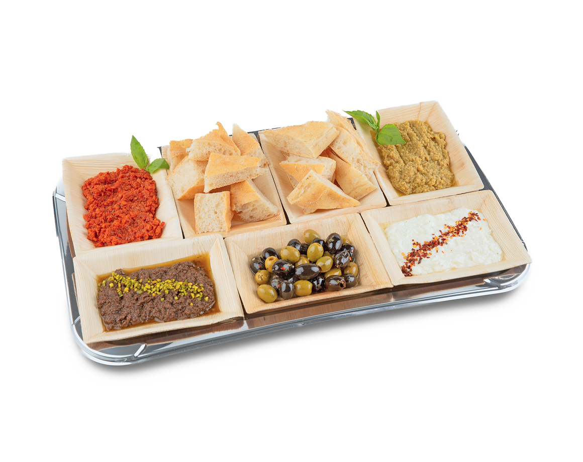 Mediterrane Dip-Platte