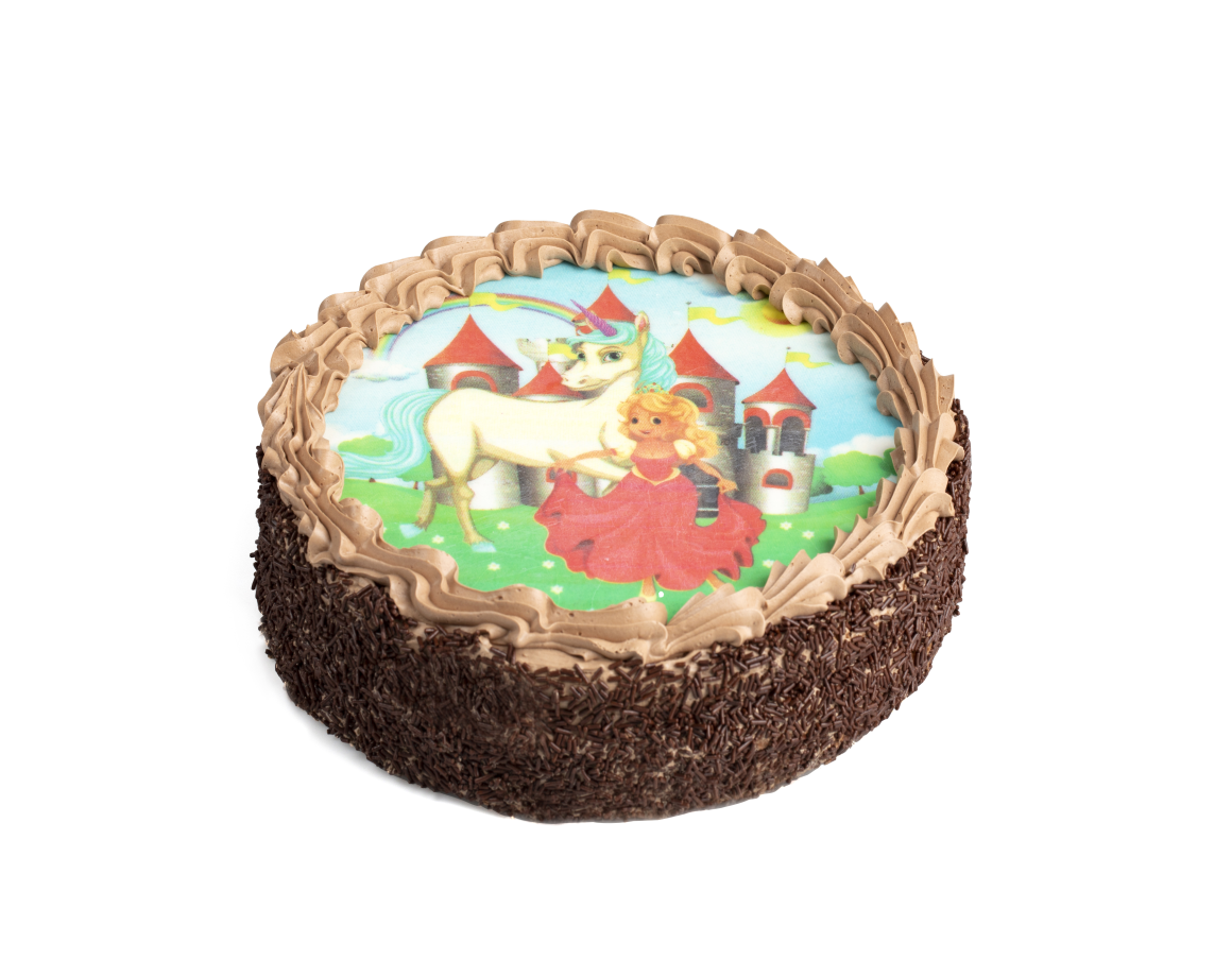 Kindertorte Schoko "Prinzessin"