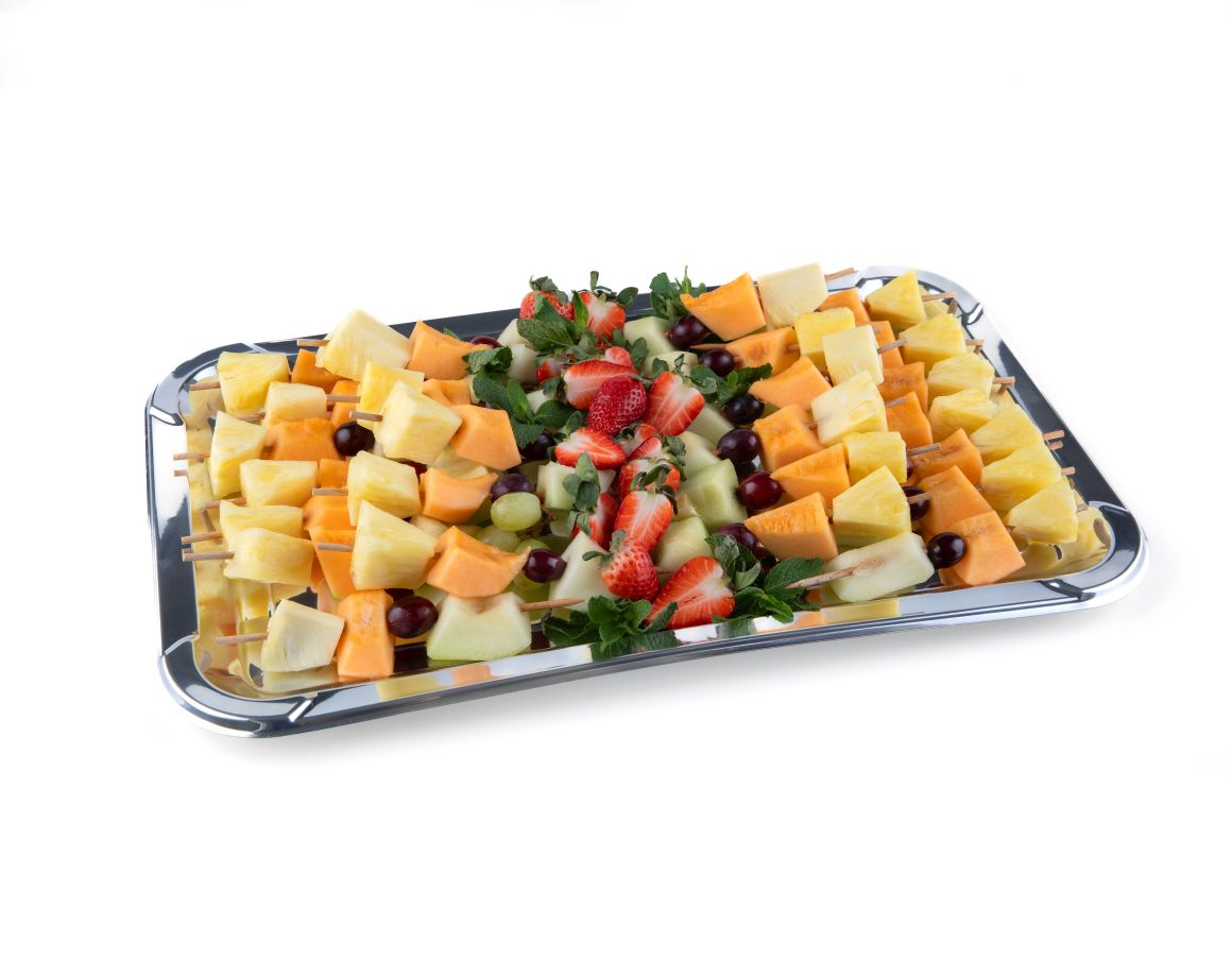 Früchtespiess-Platte