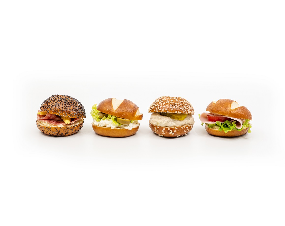 Mini-Laugensandwiches mixed